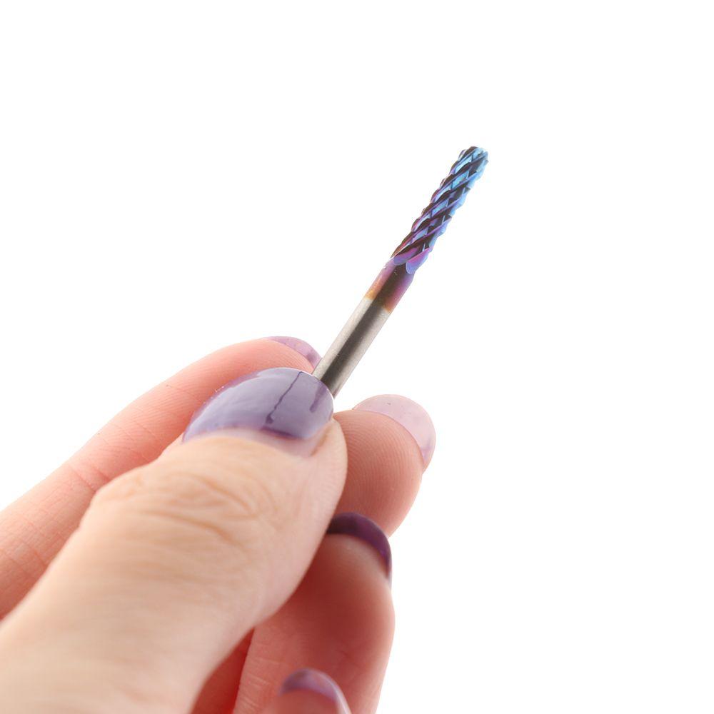 0.8-3.175mm Grinding Blue Titanium Coated PCB Machine Carbide Milling Cutter Edge Cutter End Mill