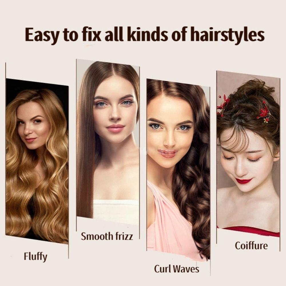 Wooden Handle Pointed Tail Comb Durable Boar Bristle Comb Fashion Fluffy Hair Beating Comb