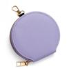 INS Стиль Японский и Корейский Круглый Кошелек для Монет на Молнии из ПУ Кожи - Портативная Мини-Сумка, Держатель для Карт и Ключница для Женщин