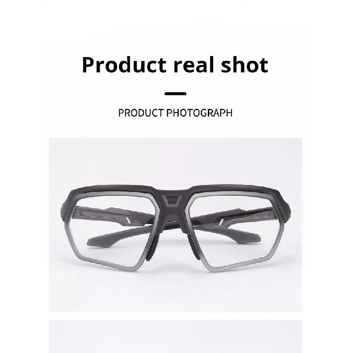MOMOJA Cycling Glasses Integrated Windproof Goggles Football Badminton Basketball Men and Women Sports Prescription Glasses T11