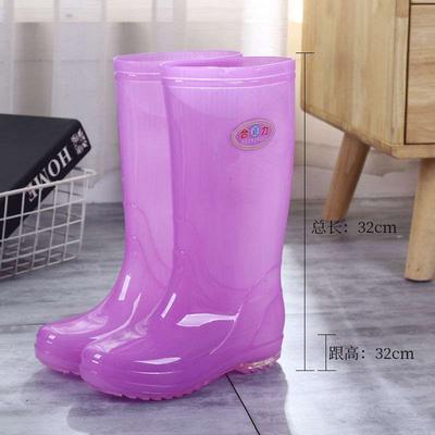 Модная дождевая обувь женские высокие сапоги-трубы без сетки дождевые сапоги нескользящие водонепроницаемые туфли с хлопком средней высоты быстросохнущие водные сапоги резиновые