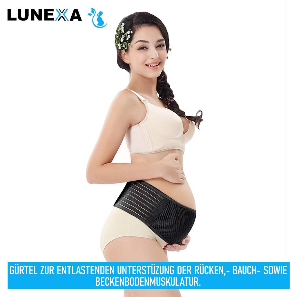 LUNEXA Pregnancy Belt Belly Belt Pregnancy Abdominal Support Belly Band
