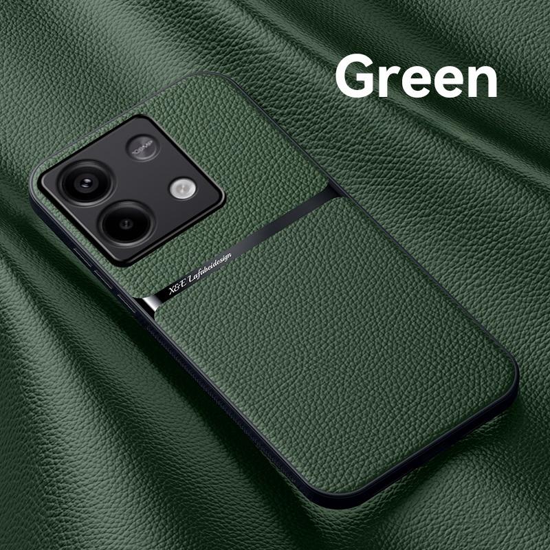 Кожаный чехол-фунда для Xiaomi Poco X6 5G Автомобильный магнитный держатель Противоударный чехол для Pocox6 Pocco Poxo Poko Little X6 X 6 6X 5G Чехол