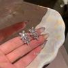 Новые супер-flash серьги-цветы в стиле знаменитостей 111 дизайн с серебряной иглой высокая чувственность серьги для интернет-знаменитостей серьги