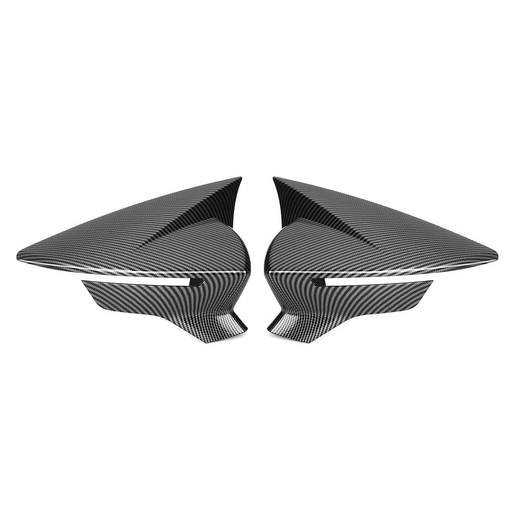 Крышка зеркала заднего вида черная для Seat Leon 5F MK3 ST Cupra 2013-2019 Аксессуары для боковых зеркал заднего вида автомобиля