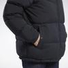 Reebok Однотонная теплая куртка на молнии с воротником-стойкой, пуховик, куртки унисекс, черный цвет HS3887