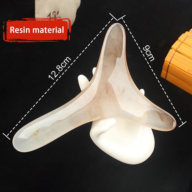 Треугольная массажная доска Гуаша для красоты, смоляной инструмент для акупунктуры и шиацу, для лица и всего тела, универсальный, усталый, расслабляющий