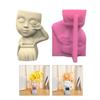 Silicone Flowerpot Mold Silicone Vase Mold Concrete Molds Pencil Holder Moulds Suitable for Succulent