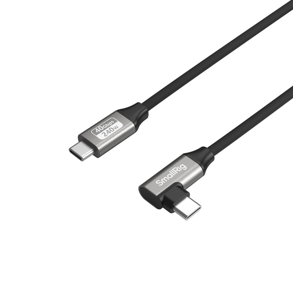 SMALLRIG Кабель данных к 5076 USB-C (Прямой Угловой, 60см)
