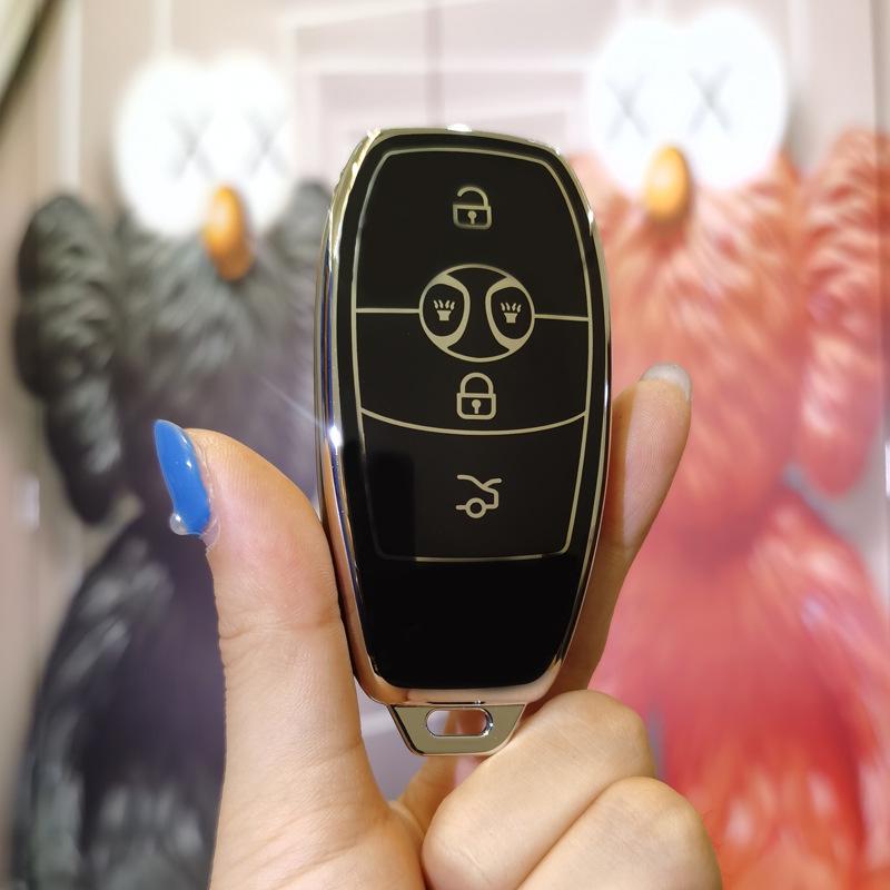 BAIC New Energy EX3 Electric Car Key Case - Unisex Style