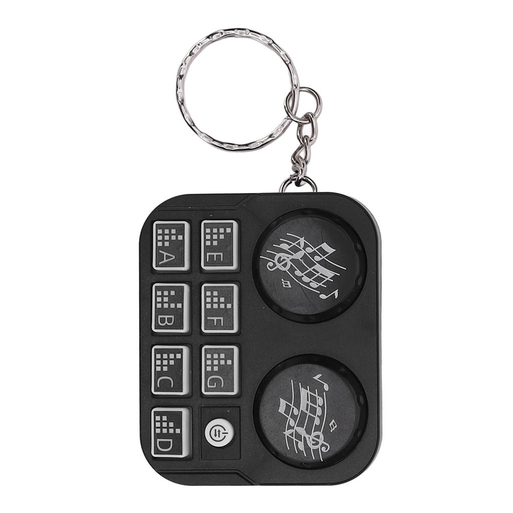Брелок Цветные Огни Дизайн DJ Проигрывателя Дисков Автоматическое Воспроизведение и Режим Самостоятельного Нажатия Портативный DJ Брелок