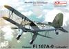 Модель AZ, немецкая пластиковая модель Fieseler AZM7847 1/72 Fi167A-0
