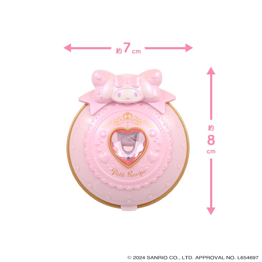 Палетка теней для век Petit Recipe x Sanrio Characters My MelodyKuromiCinnamoroll Косметика Sanrio Макияж Тени для век Shobido (Моя мелодия)