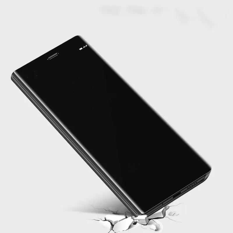 Зеркальные чехлы-книжки для Samsung Galaxy S25 EDGE S24 S23 S22 S21 S20 Ultra Plus Чехол для Samsung S24 S23 S21 FE Note 20 Ultra Обложка