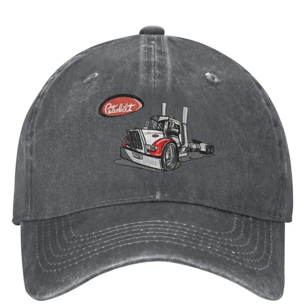 Бейсболка для гонок на грузовиках Peterbilt Классическая Женская Унисекс Тракерская Кепка Отца Дизайнерская Для улицы Тренажерного зала Бейсбольные Кепки Подарок