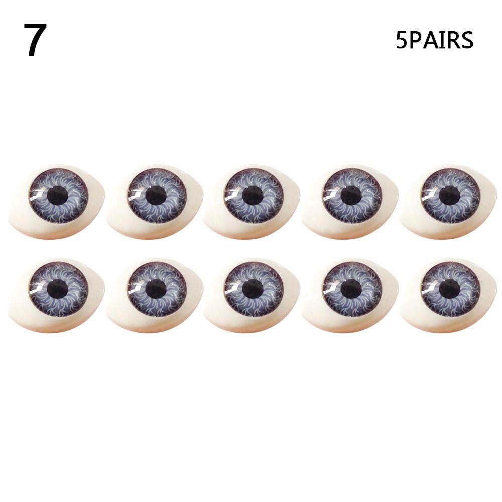 5 пар DIY Кукольный глаз 12x16мм Аксессуары для глаз Новые Поделки для изготовления кукол DIY BJD кукла