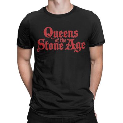 Мужская футболка Queens Of Stone Age, новинка, футболки с коротким рукавом и круглым вырезом, летние топы из чистого хлопка
