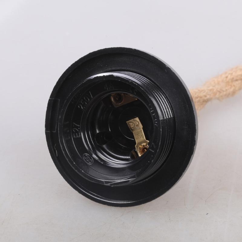 Вкручиваемый ламповый кабель с выключателями 4,5 м Современный резьбовой патрон E27 Художественный DIY осветительный кабель 110-250 В для DIY