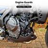 Motorcycle Accessories Engine Guard Protection Cover Black & Carbon fiber For Suzuki GSX-8S GSX 8S GSX8S 2022 2023 2024
