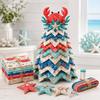 Cartoon DIY Quilted Christmas Tree Kit Layered 3D Christmas Tree Kit  Beginner‑Friendly