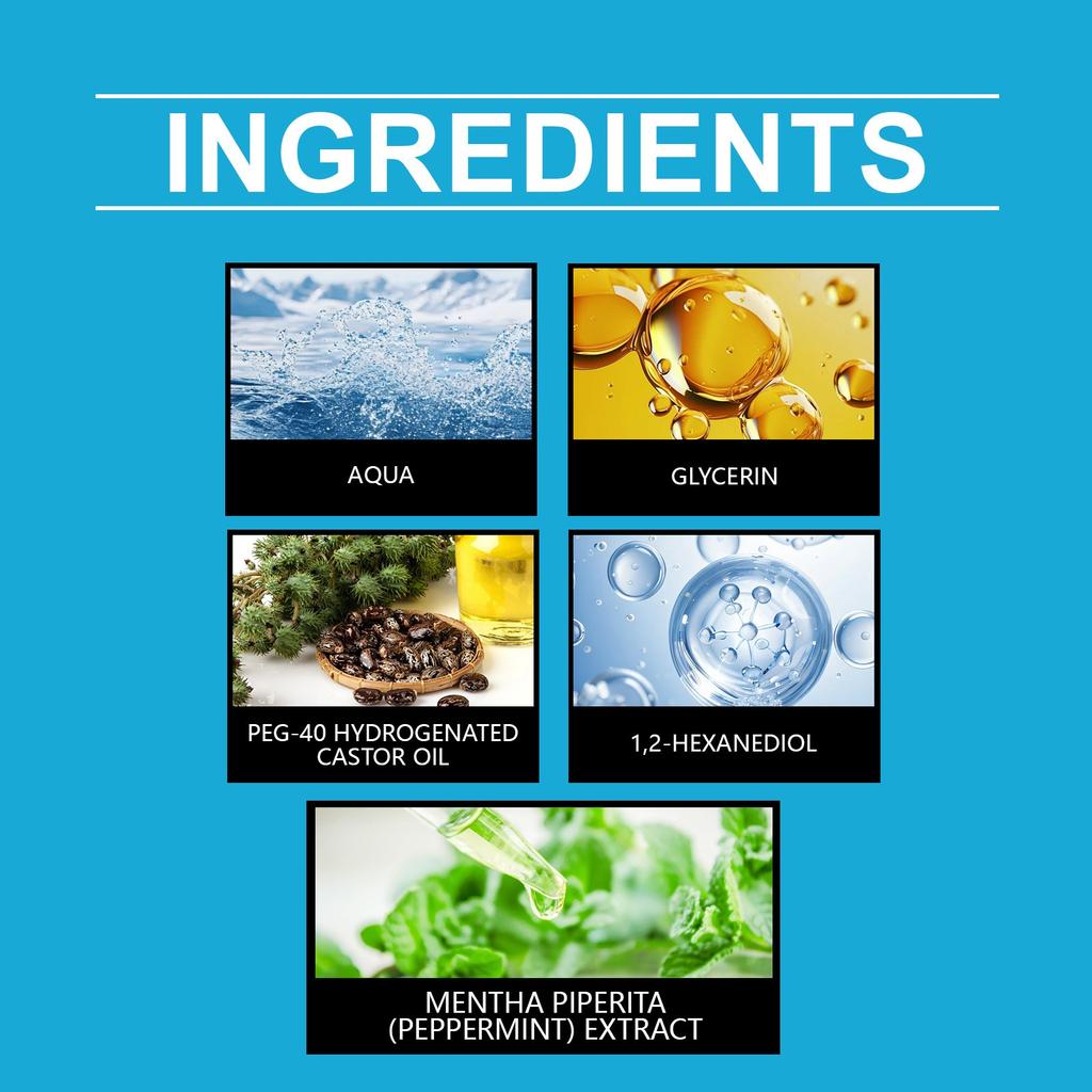 Охлаждающий спрей для летней одежды для улицы: Освежающий, Прохладный и Нелипкий, Физический Охлаждающий Спрей 50 мл