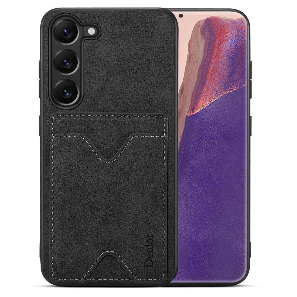 Business Retro Card Wallet Bracket Leather Case For Samsung Galaxy S25 S24 S23 Plus Ultra FE A16 A55 A35 A15 A25 A24 A34 Cover