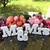 Wooden Signs Vintage Style Signs Mr & Mrs Wooden Monogram Wedding Signs For Wedding Table Rustic Wedding Decorations Ornaments