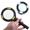 Увеличительное стекло с 3 лампами Многофункциональная портативная 3-кратная лупа Ручная лупа с подсветкой для пожилых людей Чтение осмотра монет Ювелирные изделия