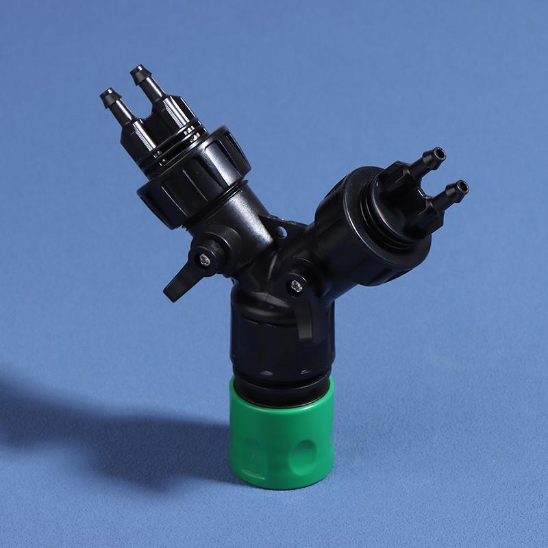 4-ходовой разветвитель для капельного орошения, адаптер для садового шланга 1/4'', комплект автоматической системы полива, теплица для бонсай-растений