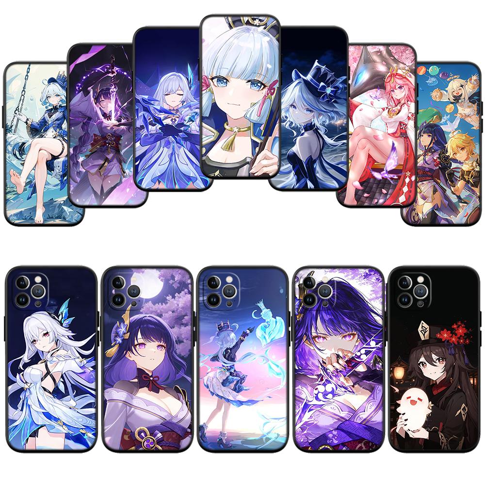 Новый премиальный чехол для телефона Genshin Impact для Xiaomi Poco C40 C50 C51 C55 C65 C71 C75 F3 F5 F6 F7 M2 M3 Pro Ultra