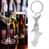 Metal Fish Shape Key Ring Bottle Opener Bag Key Chain Hanging Pendant
