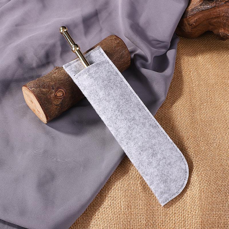 Чистая медная акупрессурная ручка, акупунктурный массажер для ушей, улучшение зрения, акупунктурный массажер для меридианов