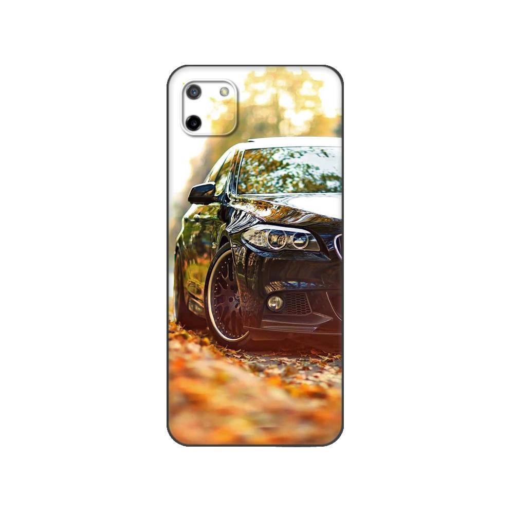 Черный чехол из ТПУ для OPPO Realme 8i C25 C25S C11 2020 2021 C20 C21 C21Y C25Y задняя крышка крутой дизайн спортивного автомобиля