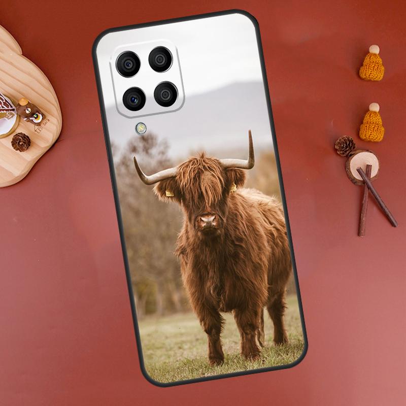 Highland Cows Case For Samsung Galaxy M35 M55 M15 M32 M16 M36 M56 M54 M23 M20 M52 M34 M14 M11 M31 M13 M53