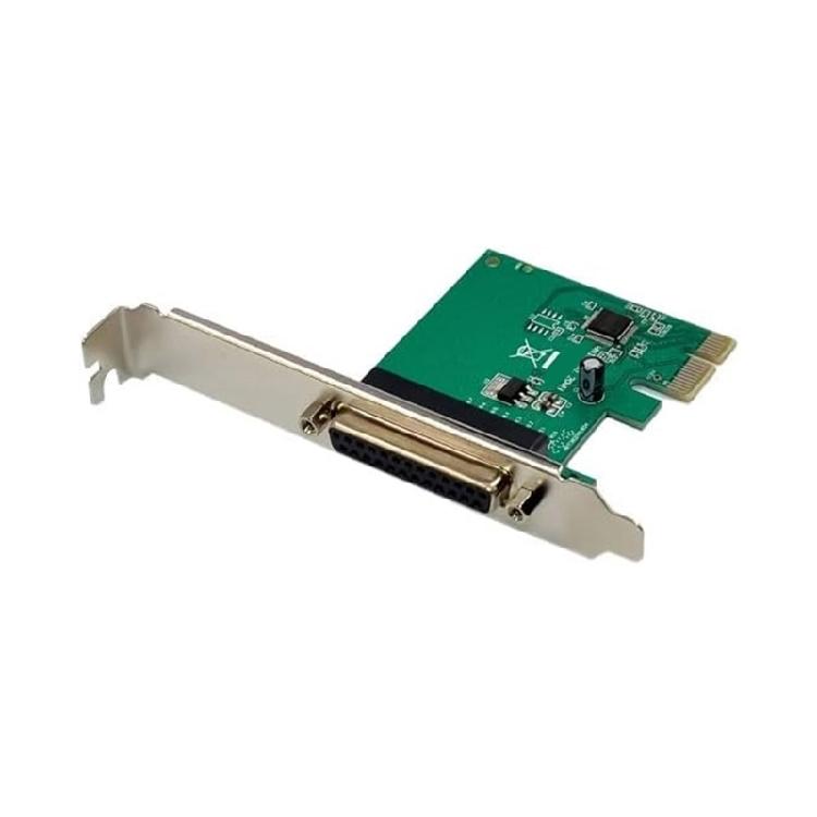 Карта расширения PCIe Parallel Port Передача данных Адаптер PCIe на DB25 для принтера Адаптер PCIe с низкопрофильной монтажной планкой