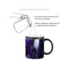 Black Leather Girl Color Changing Mug BSKT- 156 Ceramic Cup Color Change Mugs Coffee Cups Sublimation Tumblers Drinkware Custom