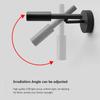 Modern Adjustable Rotaion Wall Light Minimalist Spotlight 7W LED Chandelier Reading Lights for Bedroom Hotel Night Book Lamp