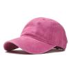 Fashion Solid Color Hip Hop Hat Unisex Adjustable Baseball Cap Sports Snapback
