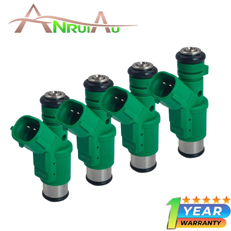 For 2005- Citroën C2 C3 Nemo Peugeot 206 207 Bipper 1.1L 1.4L New 4PCS Fuel Injectors 01F023 1984G0 9655833580
