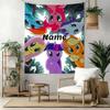 Little Pony Custom Your Name Wall Decor Tapestry Art For Pet Memorial Birthdaywedding Party Backdrop Family Gift