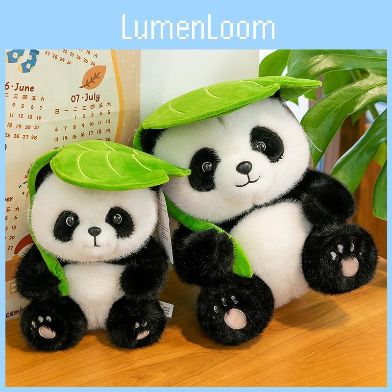 Plush Leaf Panda Toy Cute Cartoon Girl Children Birthday Holiday Gift Dolls