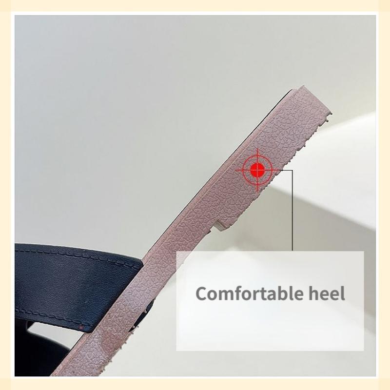 Women's Summer External Slippers Flat Bottom Bow Tie Slippers Anti-slip Beach A Flip-flops Slippers