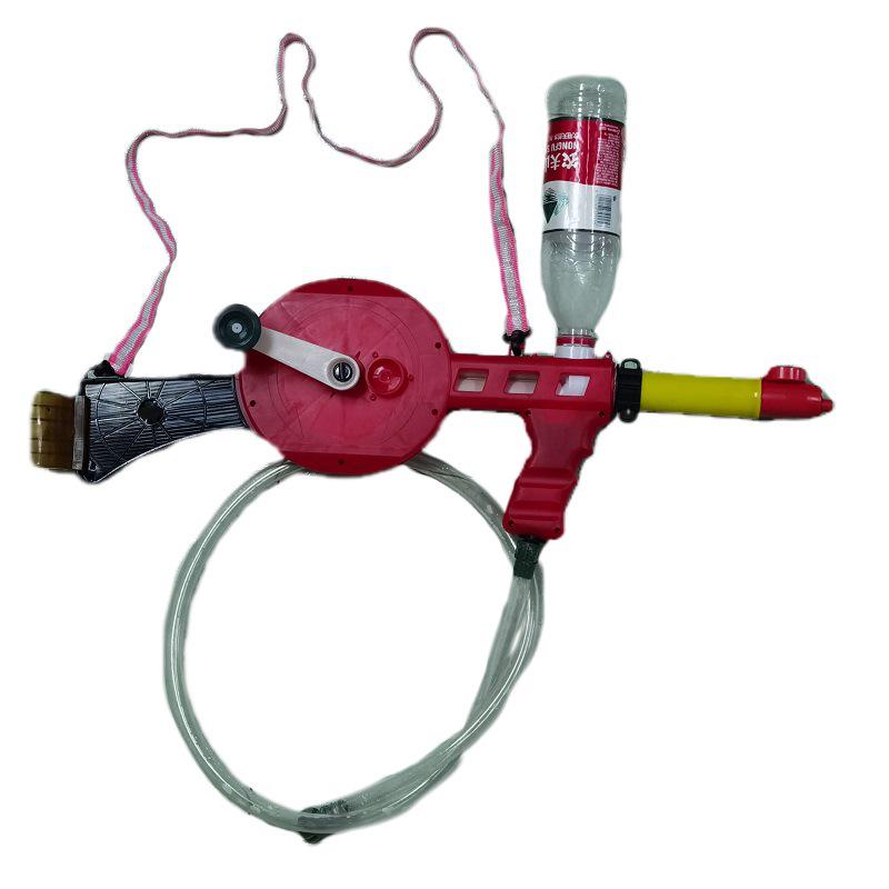 1.2 PVC High-Pressure Hand-Crank Water Gun: New Continuous Spray, No Pull, Student-Friendly Rafting Model