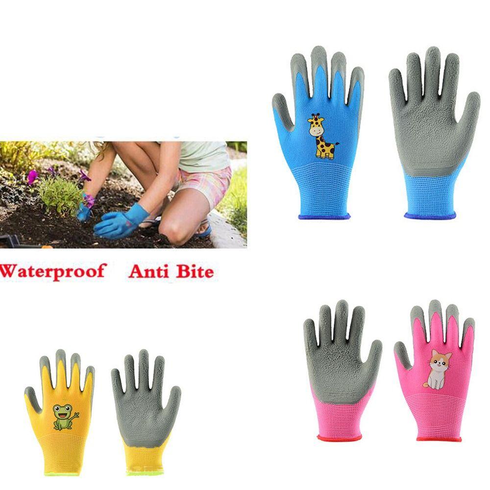Нескользящие перчатки для садоводства Защитные рабочие перчатки Безопасность Детские защитные перчатки для детей