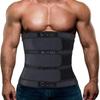 Men Waist Trainer Fitness Waist Trimmer Belt Workout Cincher Corsets Slimming Body Shaper Weight Loss Fat Burner Sweat Straps