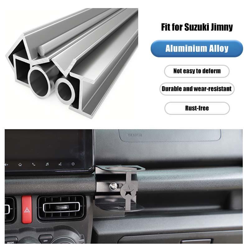 Металлический многофункциональный держатель для стакана воды, кронштейн, стойка, опора для Suzuki Jimny 2019 Up, аксессуары для интерьера