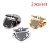 2X Metal Lock Bag Case Buckle Clasp For Handbags Shoulder Bags Purse Accessories