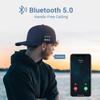 Бейсбольная кепка с беспроводной Bluetooth-гарнитурой, с динамиком, бейсбольная кепка для музыки на открытом воздухе, гарнитура с микрофоном, наушники громкой связи, для занятий спортом