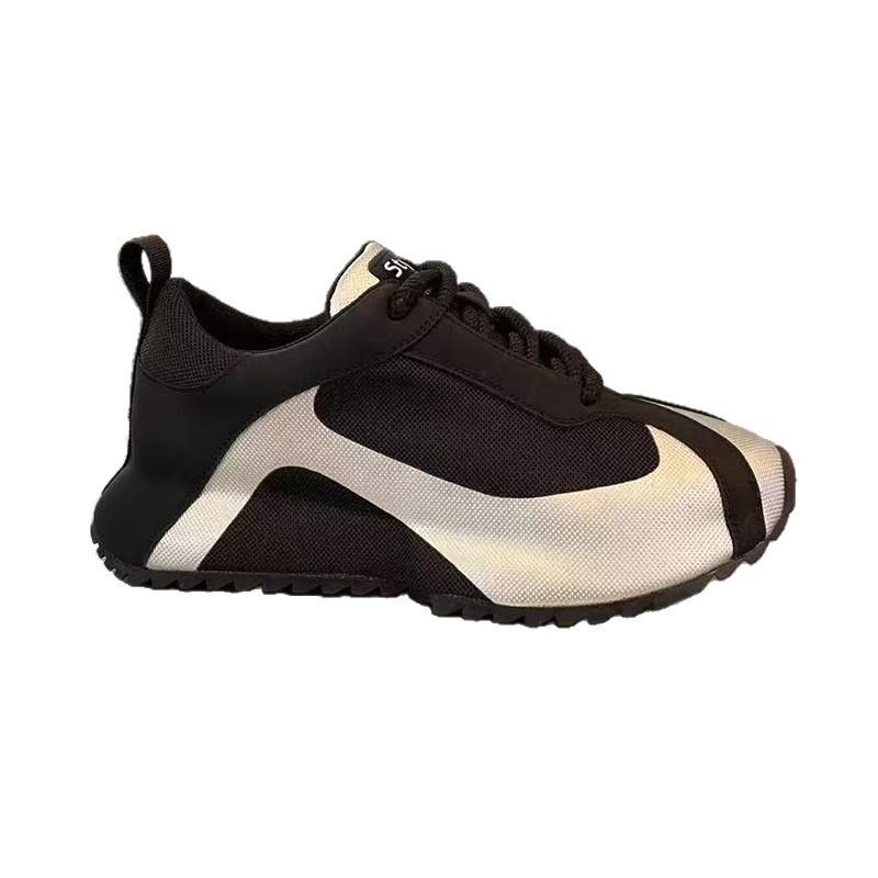 Мужская обувь лето новая модная марка спортивная обувь сетчатая дышащая повседневная платформа кроссовки для папы