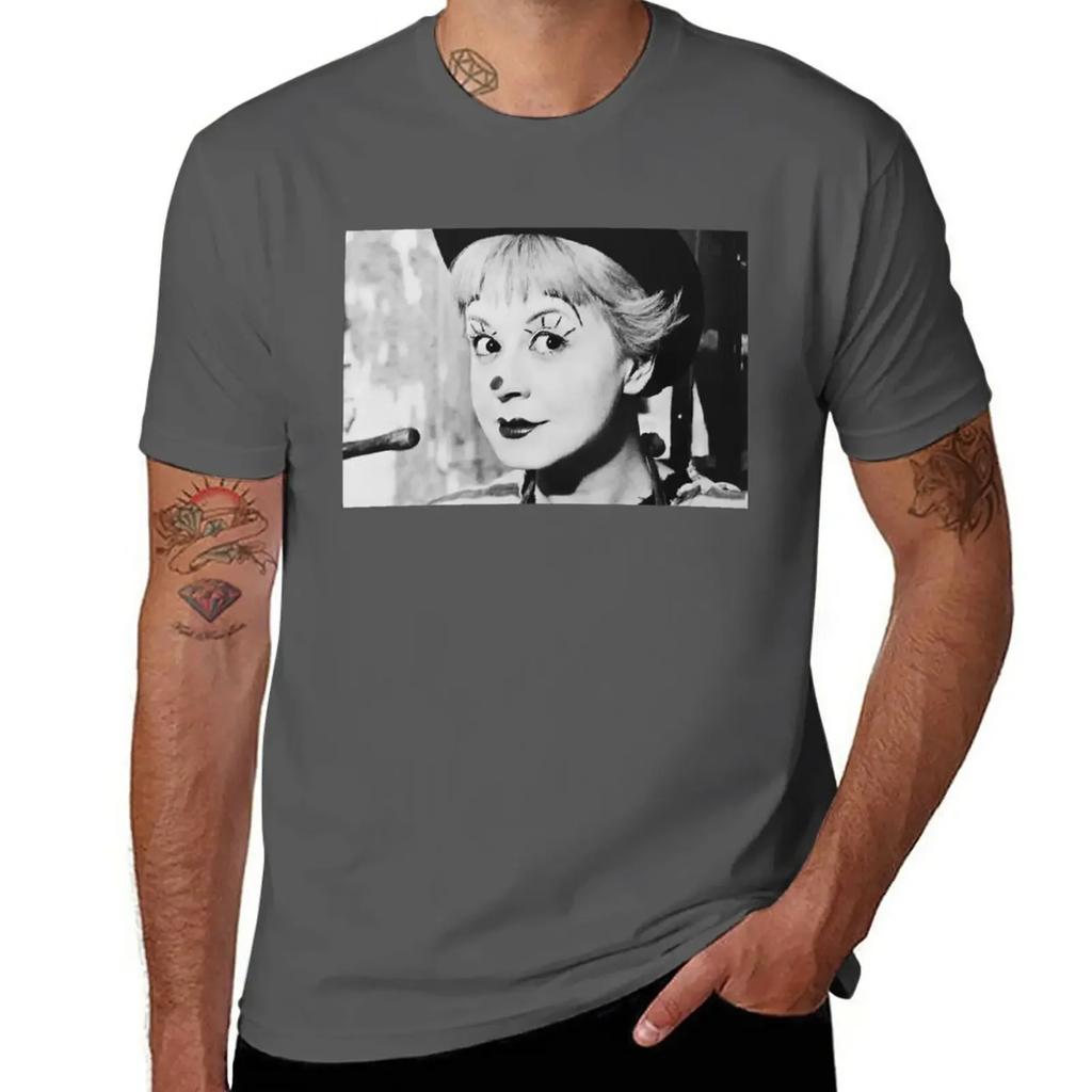 Federico Fellini La Strada T-Shirt tees funnys cute tops plain t shirts